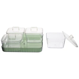 Fruit Snack Pallet Dried Organizer Compartments Candy Nut Serving Container - Picture 1 of 12