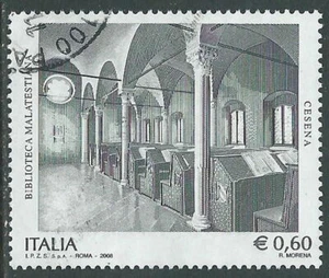 2008 ITALIA USATO CESENA BIBLIOTECA MALATESTIANA - ED - Picture 1 of 1