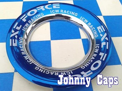 Центральные колпаки для гоночных колес ICW синие и CRM #E-115 на заказ [15] центральный колпак (1) - Изображение 1 из 4