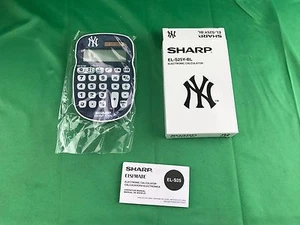 SHARP NY Electronic Calculator EL-S25Y-BL - Picture 1 of 5