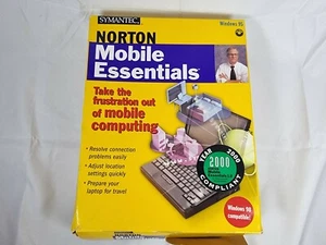 Norton Mobile Essentials Vintage Retro Tech Collector Rare - Picture 1 of 7