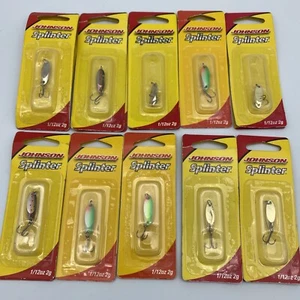 (10 Packs) Johnson Splinter Fishing Spoons Lot 1/12oz VARIOUS COLORS! FAST SHIP! - Picture 1 of 9