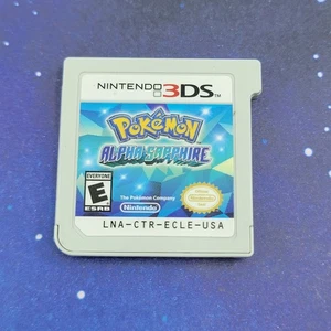 Cartucho Videojuego Pokemon Alpha Sapphire (Nintendo 3DS) - Auténtico y Probado - Imagen 1 de 6