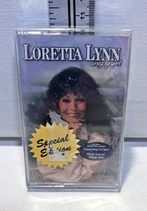 Vintage 1999- Loretta Lynn Sings Gospel Special Edition Cassette Tape- SEALED - Picture 1 of 3