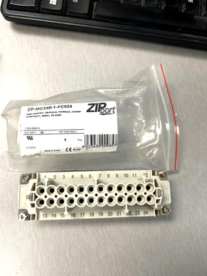 Zip Port Female Crimp Contact ZP-MC24B-1-FC024 - Image 1 of 2