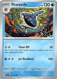 Sharpedo 043/162 SV05 Temporal Forces Pokemon 007732 - Picture 1 of 2