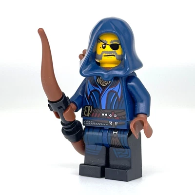 Lego D&D Dark Blue Ranger Minifigure w/ Bow & Quiver Forestmen - NEW - Image 1 of 3