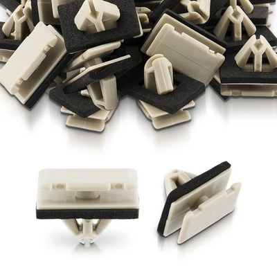 Retenedor de moldura de panel basculante de clip de nailon de 20 piezas 11571175 para GM Acadia Terrain Foto 1 de 4