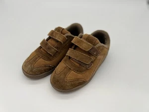 Cat and Jack braune Klett-Sneaker Jungen Größe 12T - Bild 1 von 6