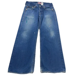 Levis Type 1 Jeans Real Loose Herren 33x32 (35x30) Grunge Farbspritzer Distressed - Bild 1 von 11