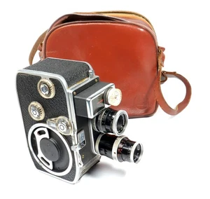 Bolex B8L 8mm Cine Camera + Case  - Very Clean & Working Classic - Picture 1 of 7