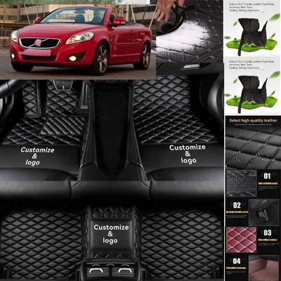 For Volvo C70 Car Floor Mats Custom Waterproof Auto Liners Carpets     - Image 1 of 4