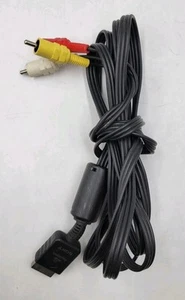 Cavo AV e cavo di alimentazione originale OEM ufficiale Sony PlayStation PS1 PS2 FAT PS3 SLIM - Foto 1 di 5