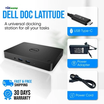 Estação de acoplamento Dell Thunderbolt USB-C para Latitude 5440 5500 5510 com adaptador 180W - Imagem 1 de 4