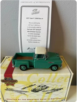 Matchbox 57 1957 Chevy 3100 Pickup Truck Chevrolet 40th Annivers YRS05/SA-M 1:43 - Image 1 of 4