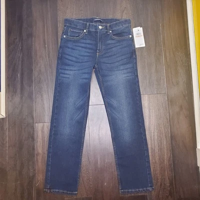 Calvin Klein Girls' Slim Straight Jeans Austin Dark Blue Size 12 NEW WITH TAGS! - Image 1 of 4