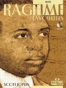Ragtime Favourites Scott Joplin Flute Solo Sheet Music Play-Along Book CD - Picture 1 of 1