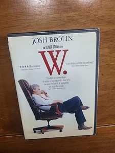 Oliver Stone's W. (DVD, 2009, Widescreen Version) Josh Brolin, Elizabeth Banks. - Picture 1 of 2