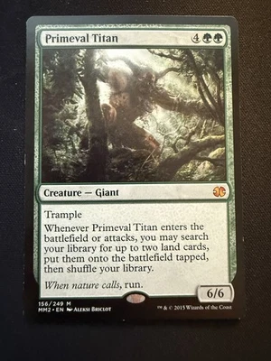 Primeval Titan 156 - M - Modern Masters 2015 - Normal - MTG - LP - Image 1 of 2