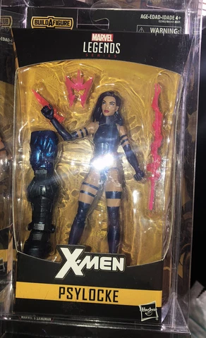 PSYLOCKE Purple Hair Variant Marvel Legends Figure comic APOCALYPSE BAF X-men Cover