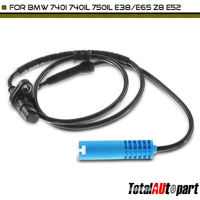 1x Sensor de velocidad de rueda ABS para BMW E38 E65 740i 740iL 750iL Z8 trasero izquierdo o derecho Foto 1 de 4