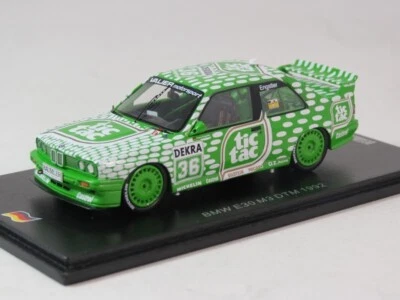 Spark BMW M3 E30 #36 TIC TAC Engstler DTM 1992 1/43 SG603 - Immagine 1 di 4