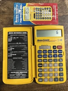 Calculated Industries 4019 Material Estimator Calculator - Picture 1 of 3