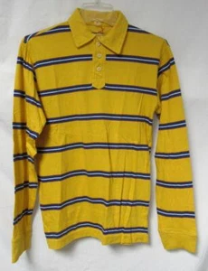 Arizona Jean Company Men's Size Medium Striped Rugby Shirt C1 4982 - Picture 1 of 2