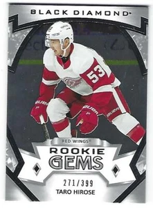 Taro Hirose 19/20 Upper Deck Black Diamond Rookie Gems /399 - Picture 1 of 1