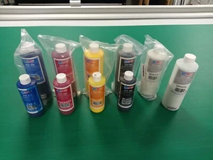 Gallery 1390 DTF Ink - CMYKW - NOT EXPIRED - Unopened - Complete Set - Picture 1 of 6