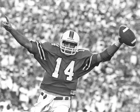 Miami Hurricanes VINNY TESTAVERDE Glossy 8x10 Photo College Print Poster CHOF Cover