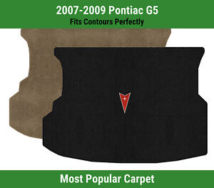 Lloyd Ultimat Trunk Carpet Mat for 2007-2009 Pontiac G5 w/Pontiac Emblem Logo