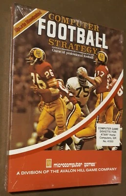 SEALED Football Strategy by Avalon Hill Micro-Computer Games for Atari - Image 1 of 2
