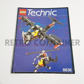 Lego Vintage Instructions Instructions Set 8836 - Technic Sky Ranger (1992)