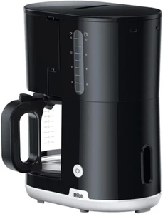 Braun Breakfast1 Filter Coffee Machine KF1100BK, with Aroma Carafe, Optibrew Sys - Picture 1 of 5