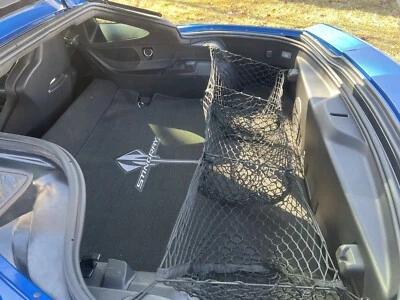 Rede de carga de 3 bolsos porta-malas organizador de carga armazenamento para CHEVY C7 CORVETTE 2014-2019 - Imagem 1 de 4