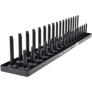Hansen Global 1202 1/2" Drive MÉTRICO Socket Organizador GRIS Estándar y Profundo EE. UU. - Imagen 1 de 4