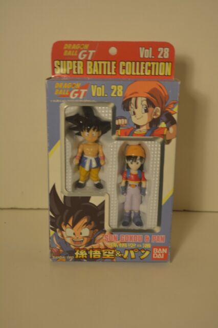 Dragon Ball GT Vol. 28 Son Gokou & Pan Action Figures Bandai 1997