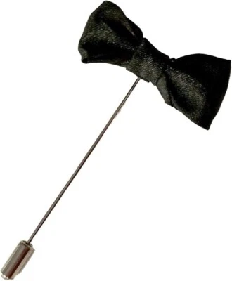 Prendedor de solapa de pajarita de diseñador Bloomingdales para tienda para hombres ‐ negro $33 Foto 1 de 2