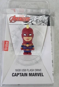Tribe Captain Marvel 16GB USB Flash Drive Avengers Memory Stick Factory Sealed - Picture 1 of 3