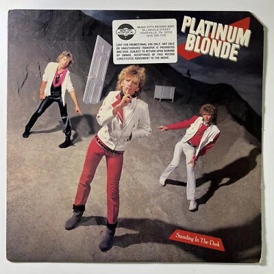 Platinum Blonde “Standing In The Dark” Rare Promo LP/BFE39300 (EX) 1983 Numbered — 第 1/4 张图片