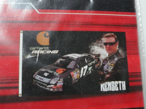 Nascar Drivers Select Carhartt Kenseth #17  Race Car Fans Fan Flag 3' x 5' NIP Cover