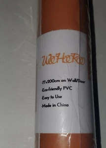 WooHooRoo Vinilo Moderno Boho Arco Adhesivo Puerta Adhesivo Naranja Quemado Nuevo - Imagen 1 de 2