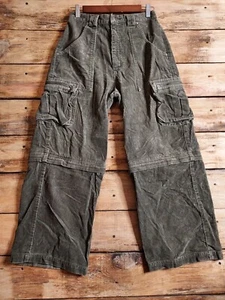 L.L. Kids By L.L.Bean Boys 18 Corduroy Convertible Cargo Baggy Pants Vintage... - Picture 1 of 13