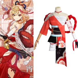 Genshin Impact Yoimiya Costume Cosplay Suit Ver 3 Handmade - Picture 1 of 11