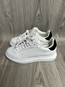 Women’s Jack Wills Platform White Leather Trainers Size UK 5 Brand New - Picture 1 of 5