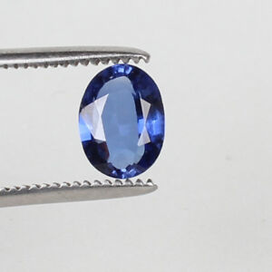 Certified 2.40 Ct Natural Kashmir Origin Oval Cut Blue Sapphire Loose Gemstone