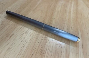 Vintage Parker T1 Fountain Pen brushed titanium, engraved - Picture 1 of 8