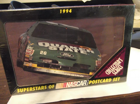 BRETT BODINE 1994 POSTCARD 4" x 6" 10 CARD SET BY COMPETITIVE MOTORSPORTS MINT Cover