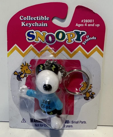 Vintage IRWIN PEANUTS SNOOPY & Friends Collectible Keychain Cover
